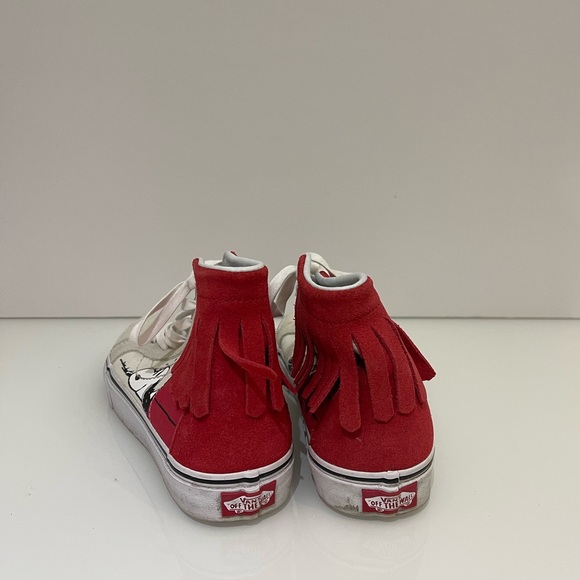 Vans Snoopy Dog High Tops Fringe - Picture 6 of 10